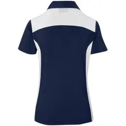 Ladies Glendower Golf Shirt Navy Back
